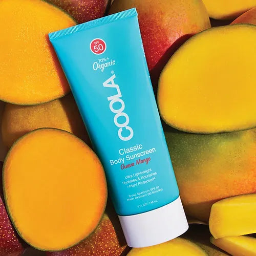 CRÈME SOLAIRE CLASSIQUE POUR LE CORPS FPS 50- Mangue & Goyave