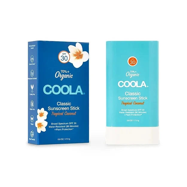 Stick solaire bio classique SPF 30 - Noix de coco tropicale
